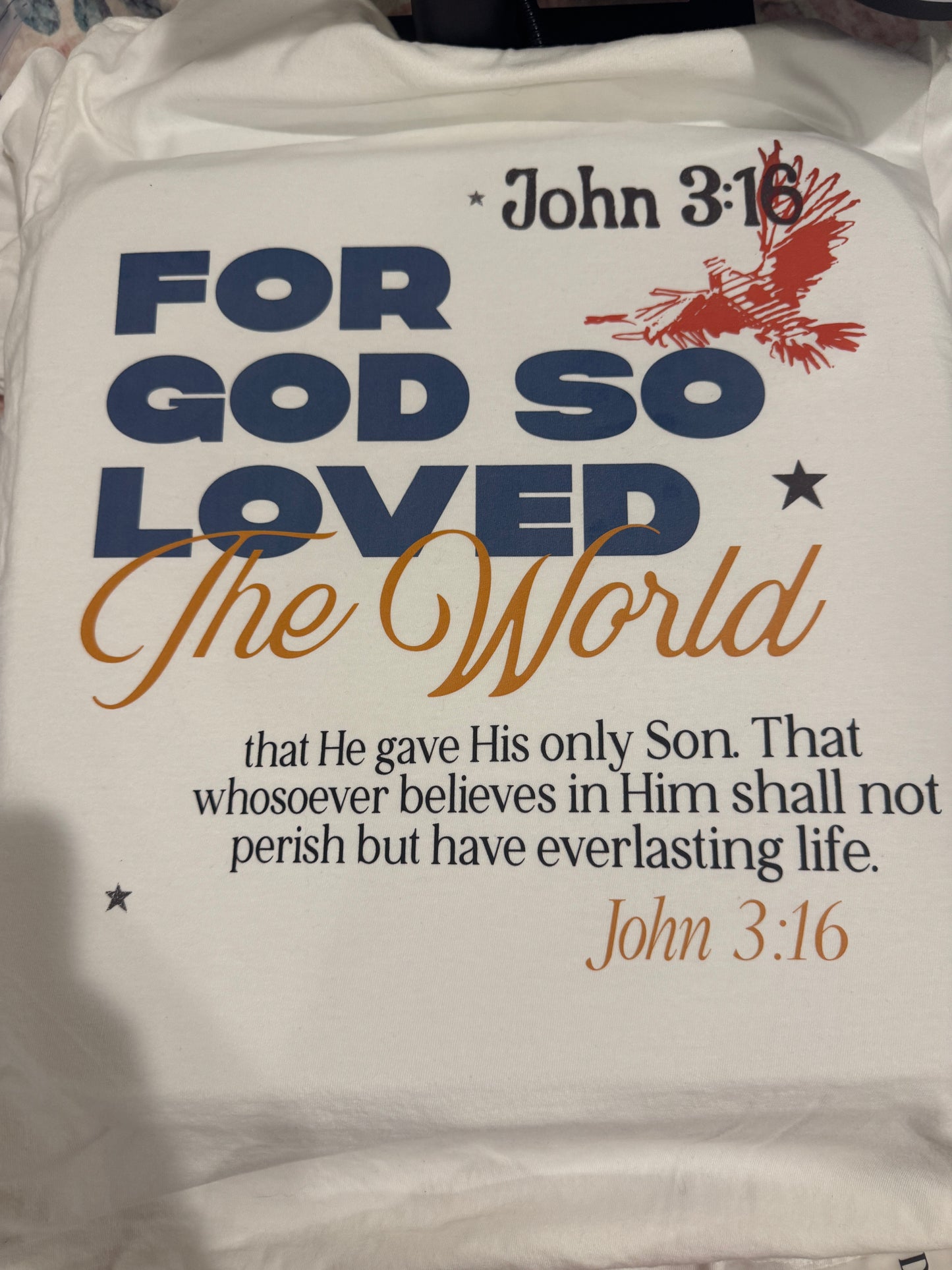 For God so loved the world