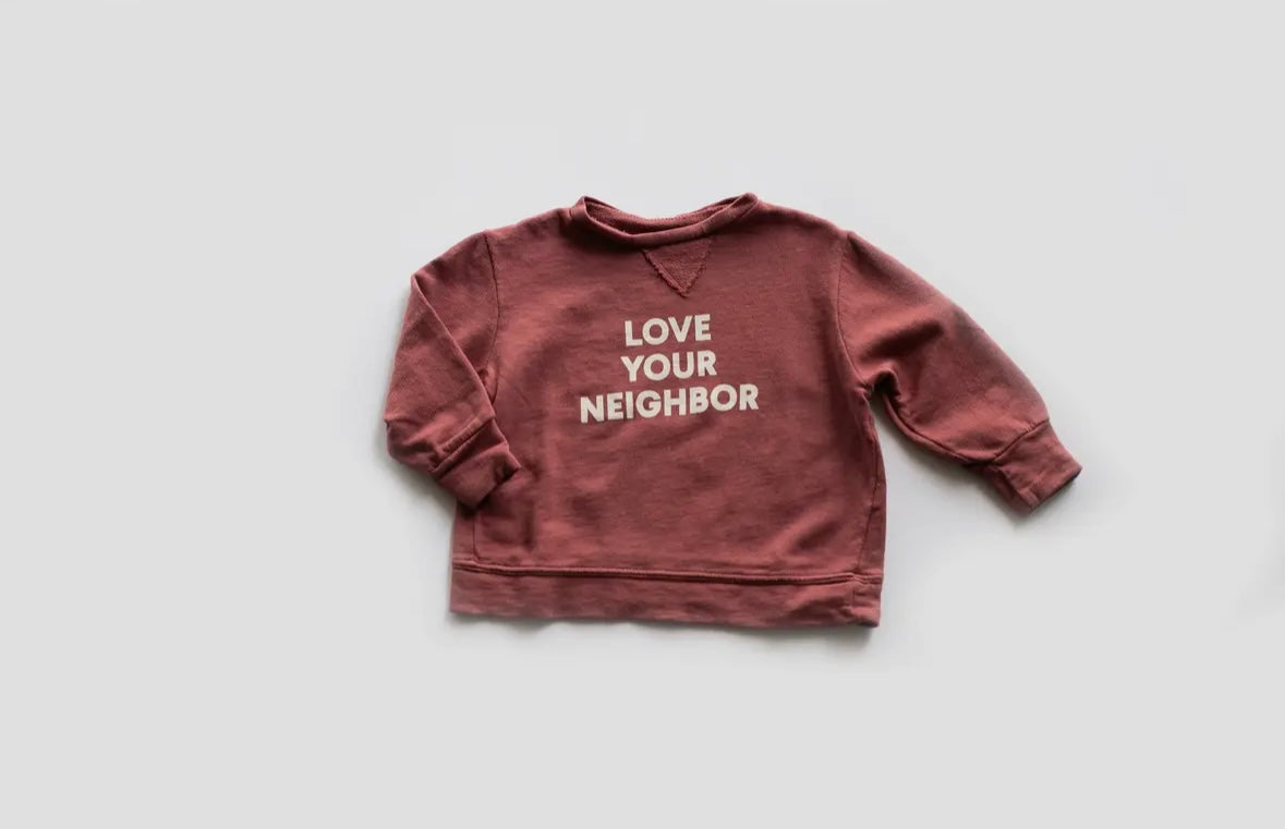 Love Your Neighbor Kid’s Sweatshirt