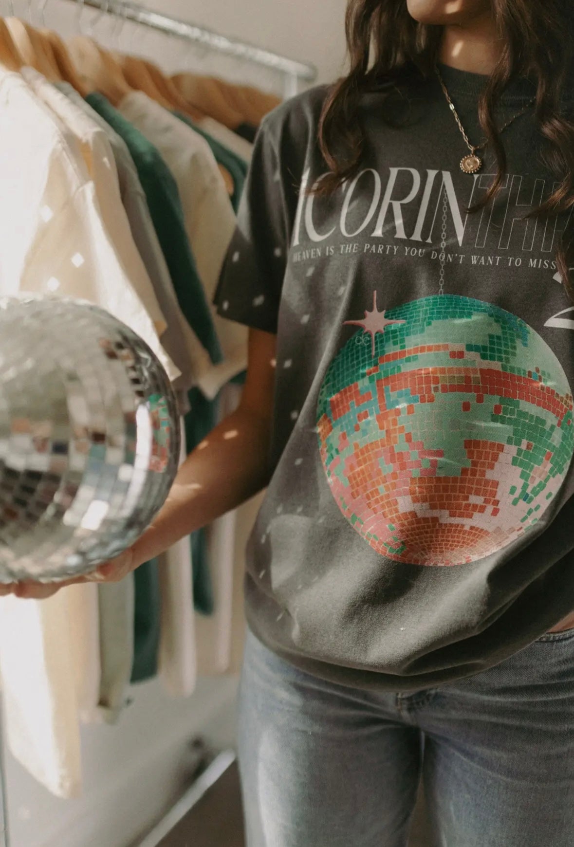 Heaven Is The Party You Don’t Want To Miss/Disco Graphic Tee