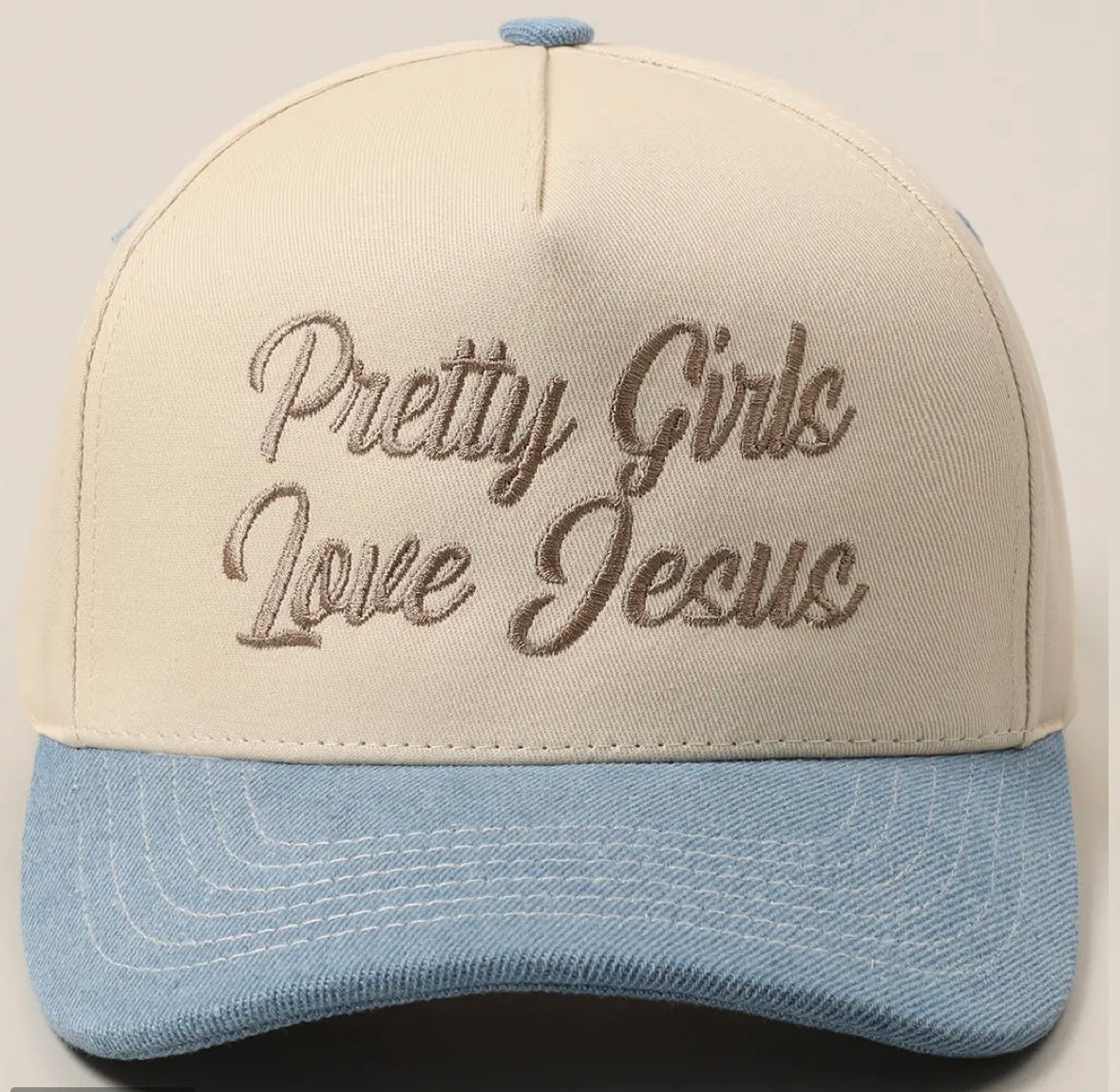 Hat: Pretty girls love Jesus