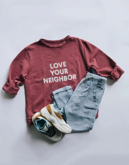 Love Your Neighbor Kid’s Sweatshirt