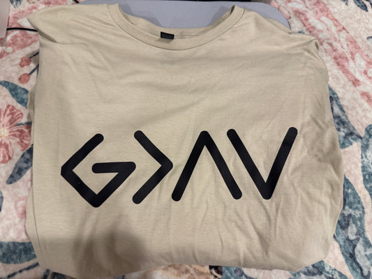 God is greater than the highs and the lows