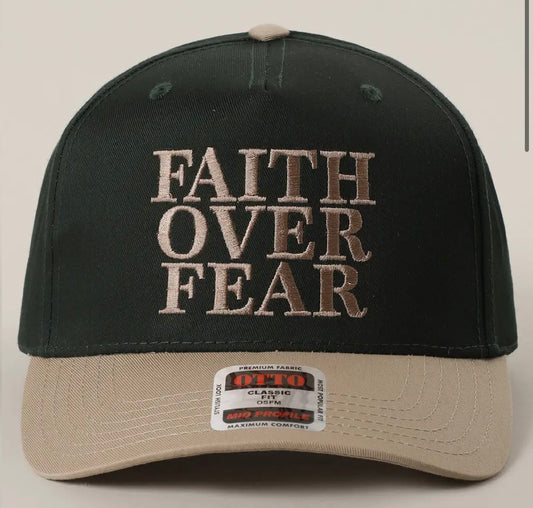 Hat: Faith Over Fear