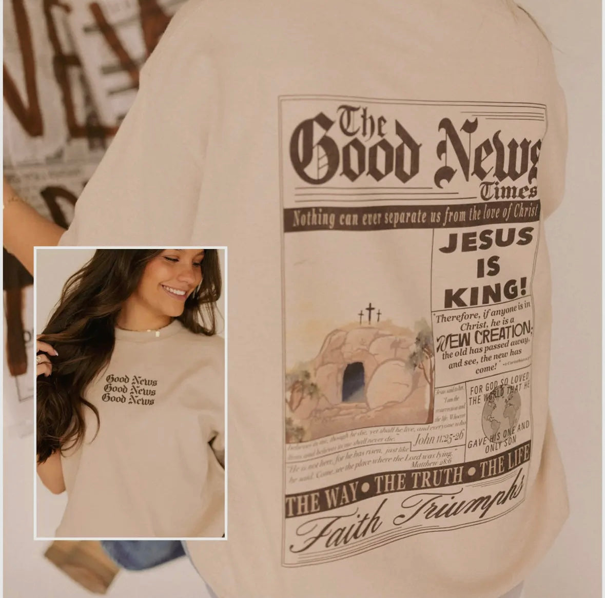 The Good News Graphic Tee