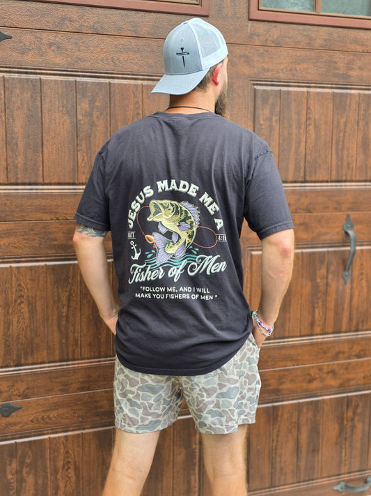 Jesus made me a fisher of men - men’s tshirt
